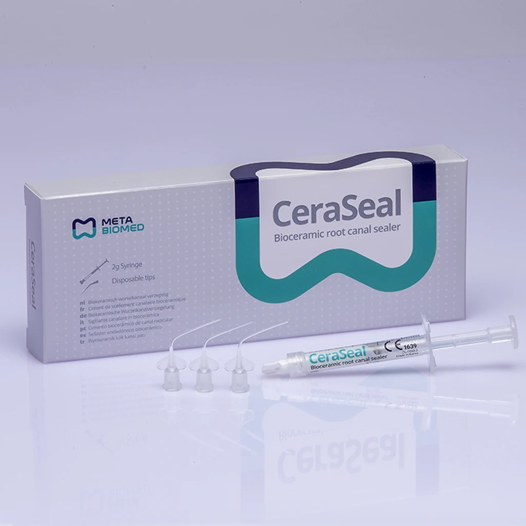 

Паста для корневых каналов полости рта META CeraSeal Биокерамический герметик для корневых каналов (паста для наполнения корней) 2 г на флакон
