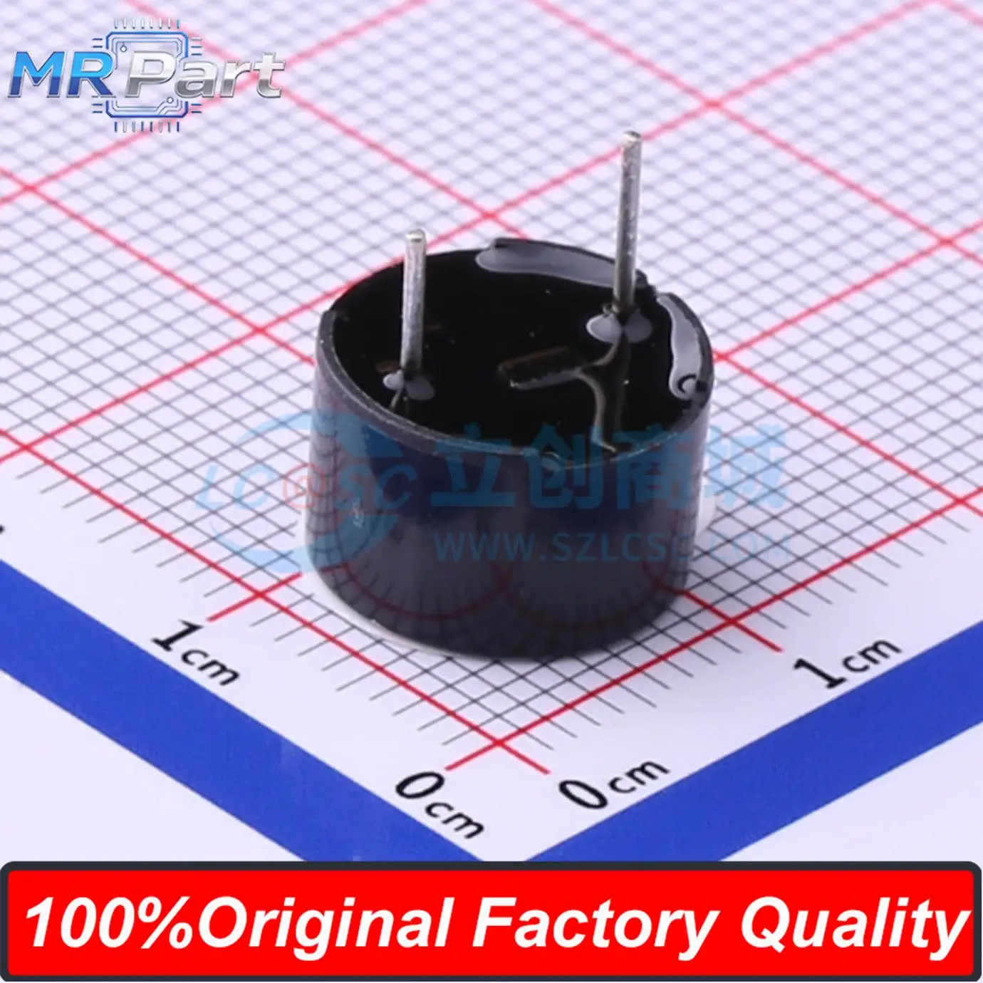 10Pieces HMB1275-05B Electromagnetic Active Ultra-thin 5V Buzzer with Drive Circuit High Temperature Resistance 12*7.7mm
