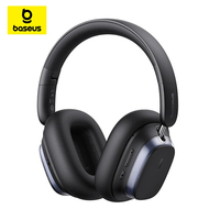 Baseus Bowie H1s Headphones Wireless Bluetooth 5.4 Earphones ANC Active Noise Reduction Earbuds 60ms Low Latency Headset Gamer