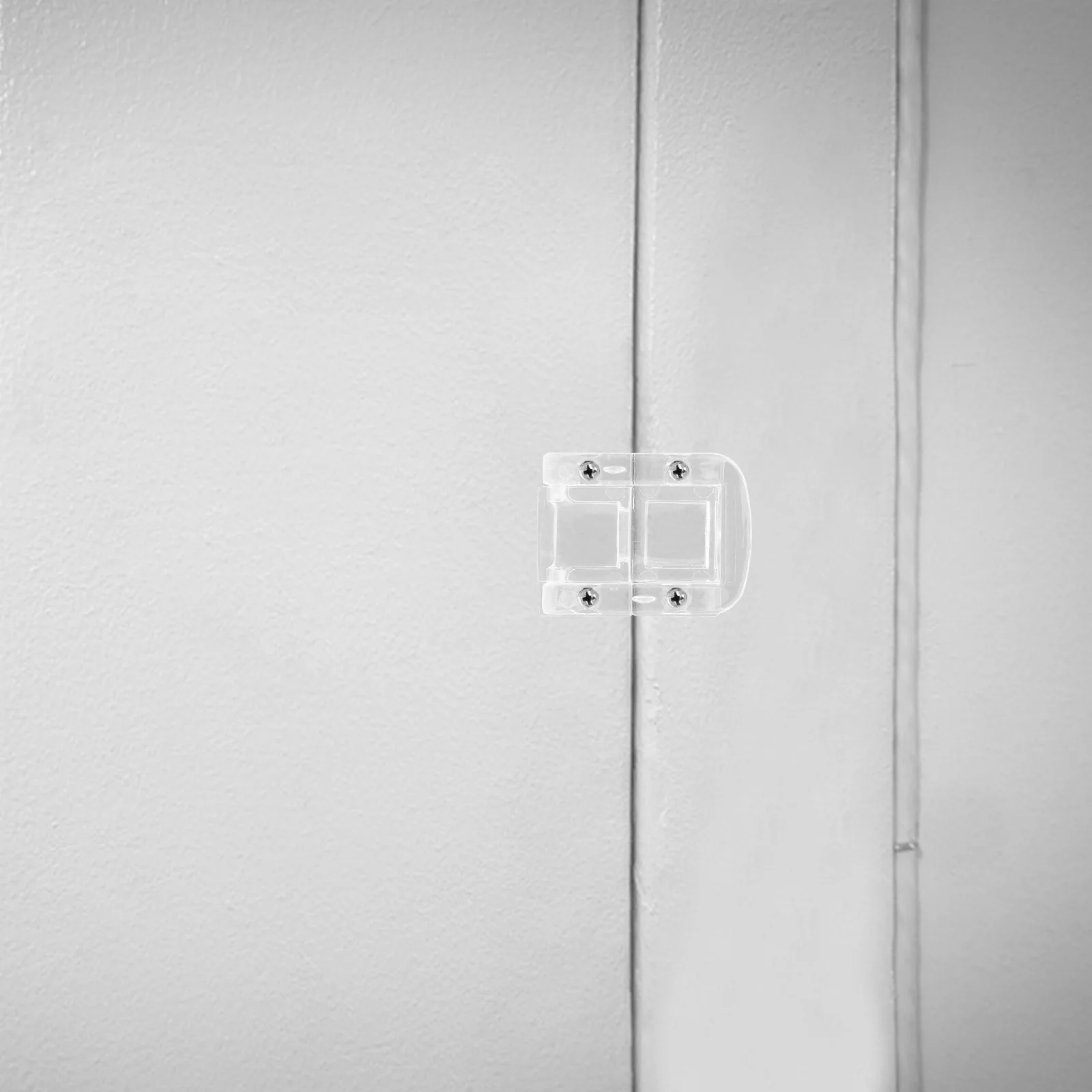 

10Set Transparent Acrylic Security Hasp Clear Latch Buckle Easy Install Durable Material Versatile Mini Box Hinge Lock Clasp