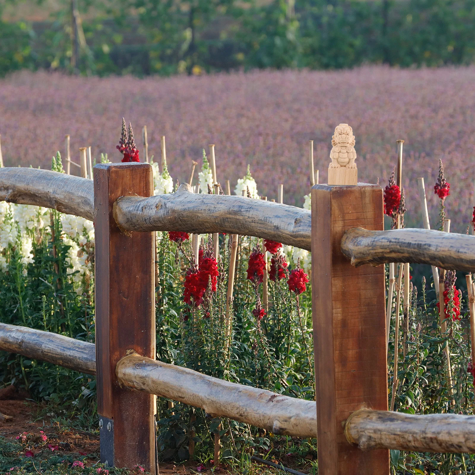 

Garden Bridge Column Decoration for Decorations Arch Pillar Caps Fake Wooden Bed Post Finials