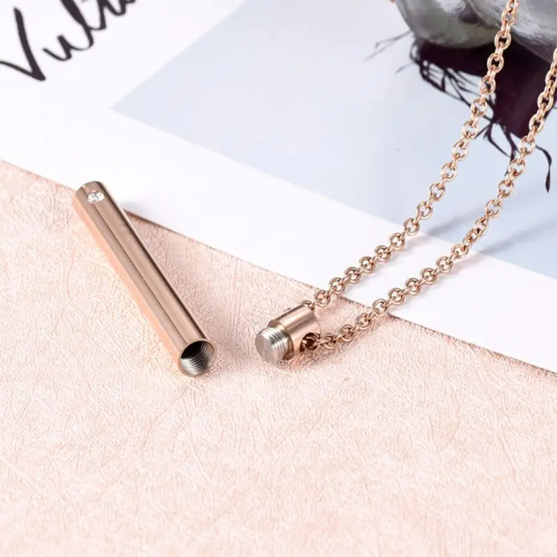 KX4B Thép Không Gỉ Cho Chó Mèo Tro Tưởng Niệm Hộp Đựng Trang Sức Tưởng Niệm Giữ