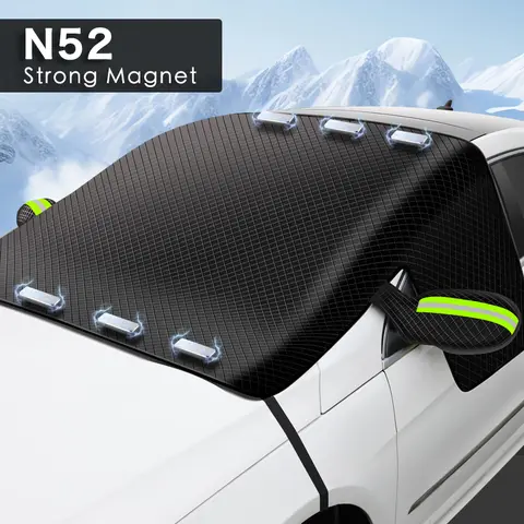 Car Windshield Protection Snow Shield Cover Protection Frost Winter Front Window Waterproof Sun Shade Sedan Suv Umbrella Outdoor