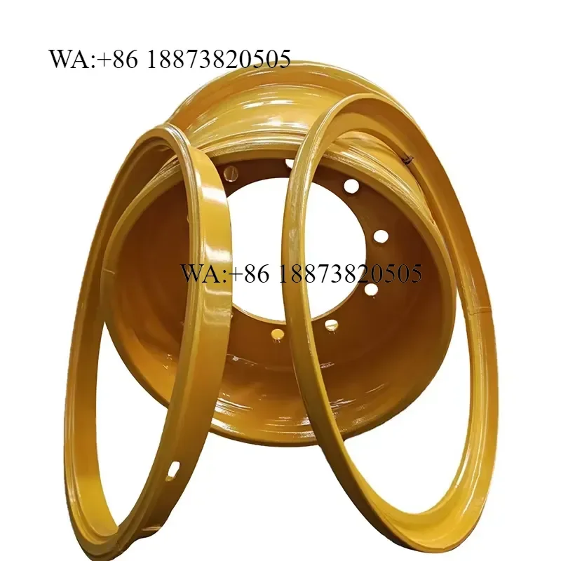 Custom Steel Wheel Hub Rims for Loader 13-20 Inch OTR Tire Rim Compatible with 16/70-20 Heavy Duty Off Road Vehicle