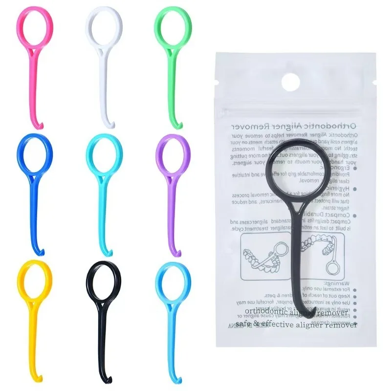 

150Pcs Orthodontic Aligner Chewies Hook Dental Invisible Removable Brace Extractor Tooth Socket Remover Removal Tool Oral Care