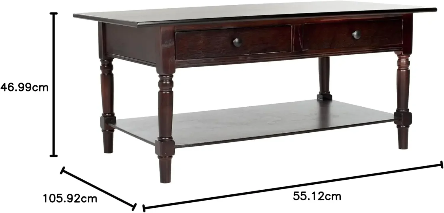 Журнальный столик American Homes Collection Boris Dark Cherry