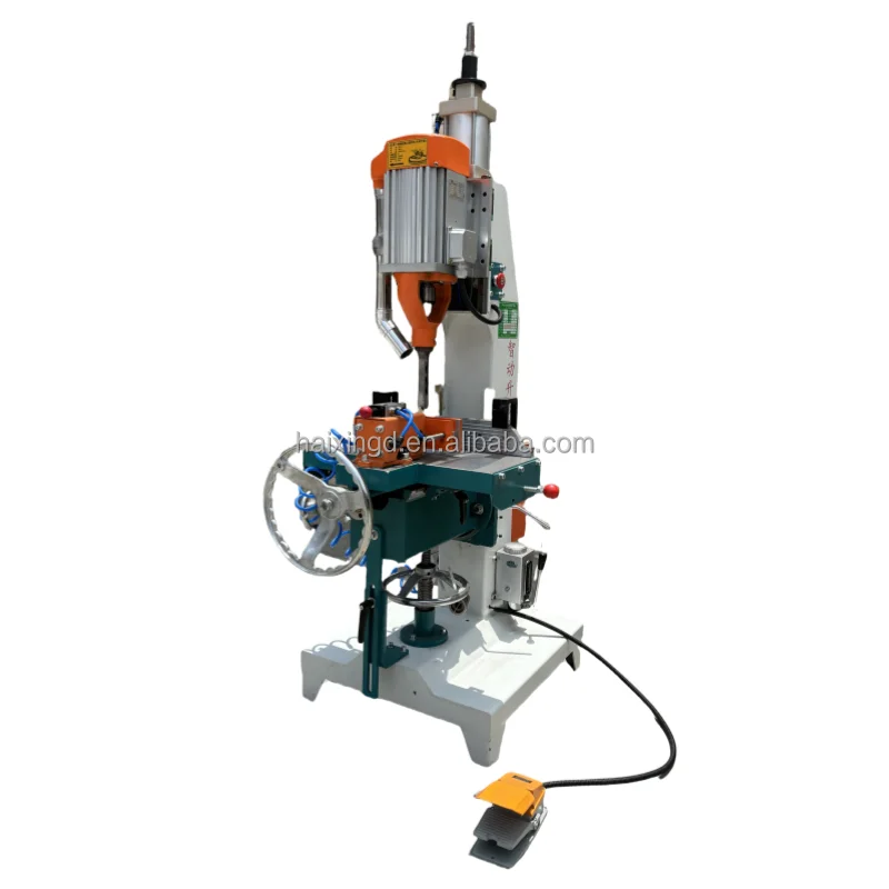 

Online Wholesaler Woodworking Square Hole Round Hole Punch Bench Mortise Machine Automatic Woodworking Drilling Machine