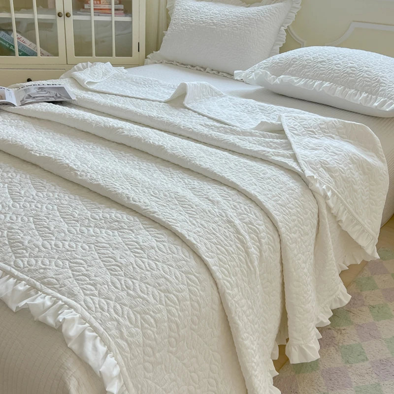 

1/3pc summer light oxygen natural department Korean breathable thin summer quilt air conditioner quilt single piece summer quilt
