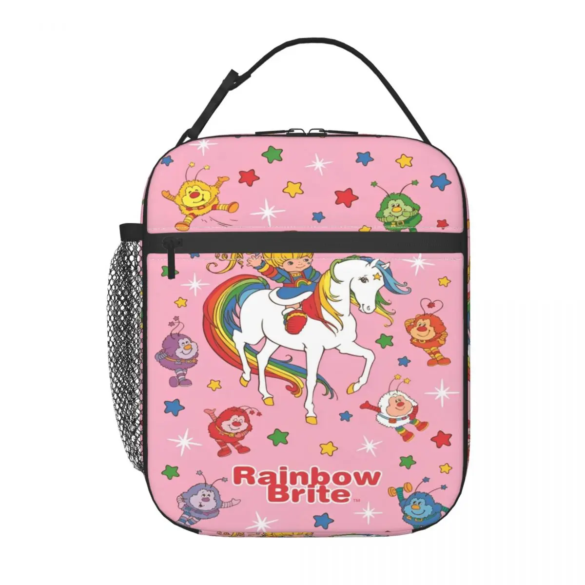

Термоизолированная сумка для обеда Rainbows Brite для путешествий, портативная коробка для бенто, термохолодильник, ланч-боксы