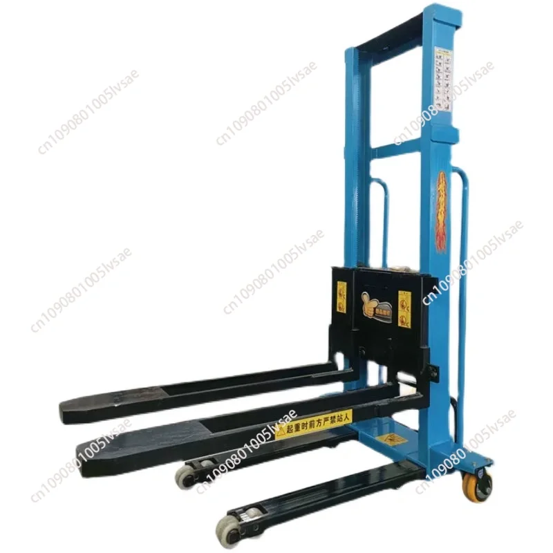 

Electric forklift loading and unloading tool portable manual hydraulic transporter