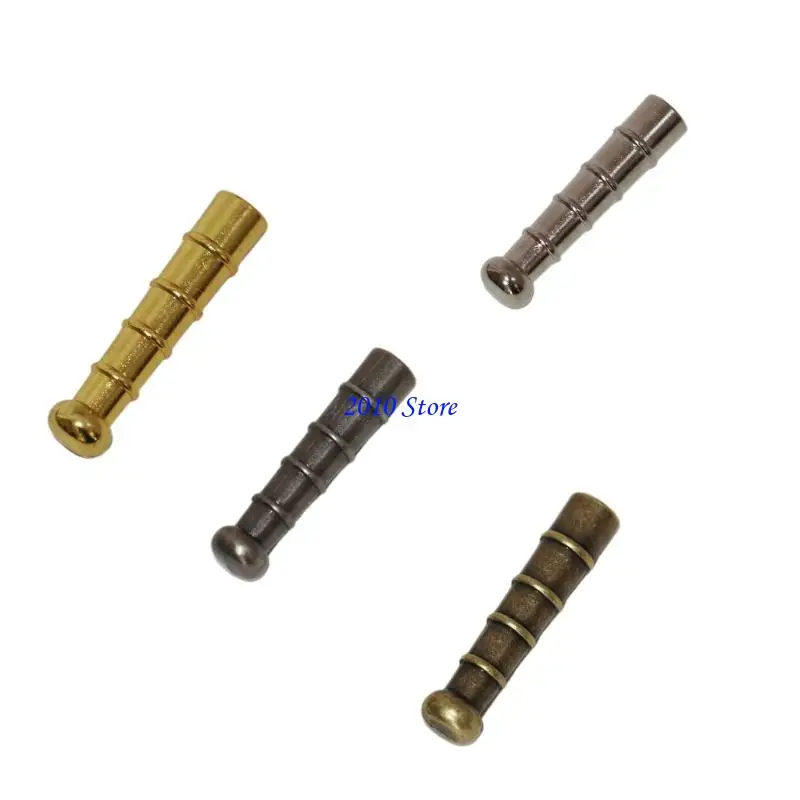 

F3MF Western Bolotie Clasp Bolo Tie End Tips Metal Charm Pendant for Personalizing Jewelry Creation Project Making