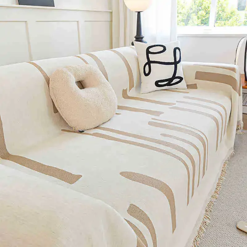 

Скандинавские пледы для дивана, большие одеяла для кемпинга и пикника, пляжные полотенца для отдыха, белые дорожные коврики с кисточками из шенилла