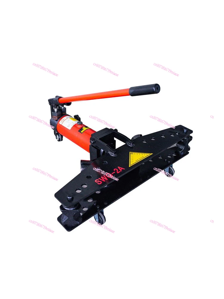 Electrohydraulic Pipe Bending Machine Small Manual Stainless Steel Bending Machine Hand Copper  Iron Pipe 2-Inch