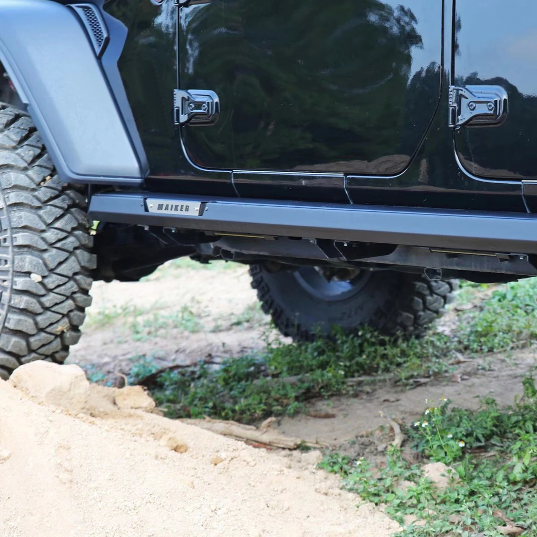 

Side Step Bar with light side pedal running board from maiker auto accessories car part for Jeep Wrangler JL side step