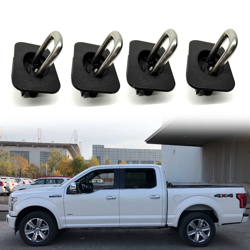 35° Degree Angle Trunk anchor buckle For Ford F150 2015-2020 Retractable Truck Bed Tie Down Anchors