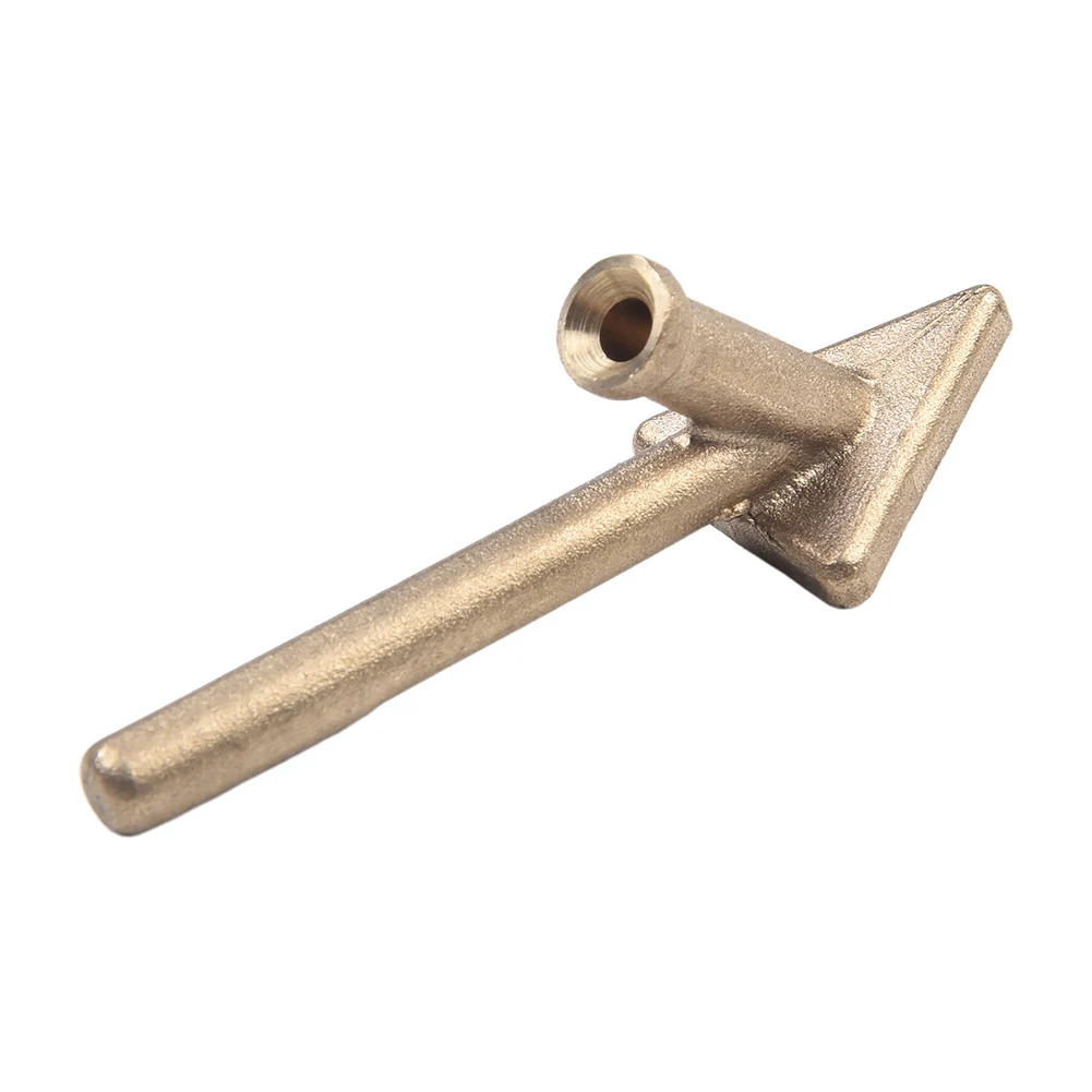 4pcs Replacement Tips With Soldering Iron Tip 0.22inch/5.6mm Triangular Copper Head Welding Tools Replacement Accessories