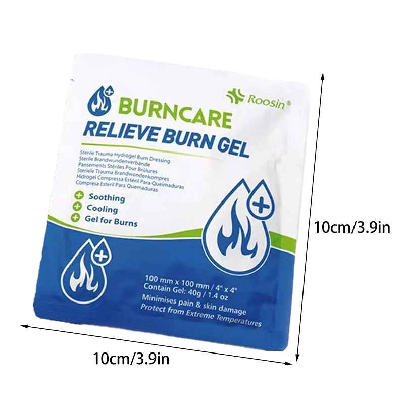 40G Burn Dressing First Aid Burncare Bandage Gel Hydrogel Sterile Trauma Dressing Advanced Healing For Wounds Care