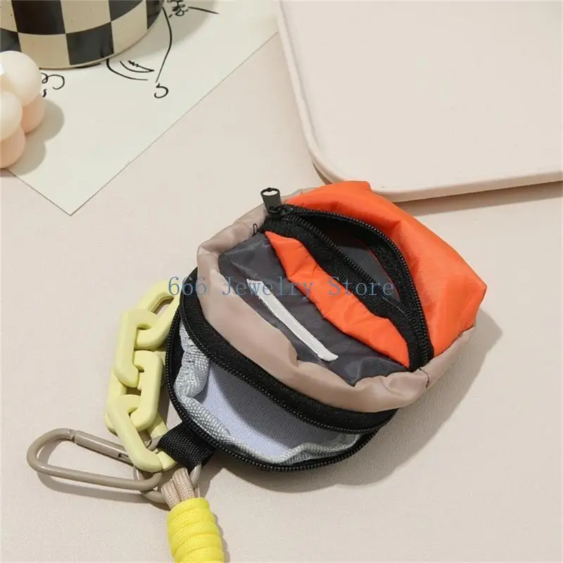F2TD Compact And Trendy Miniature Backpack Keychain Accessory For Women And Students