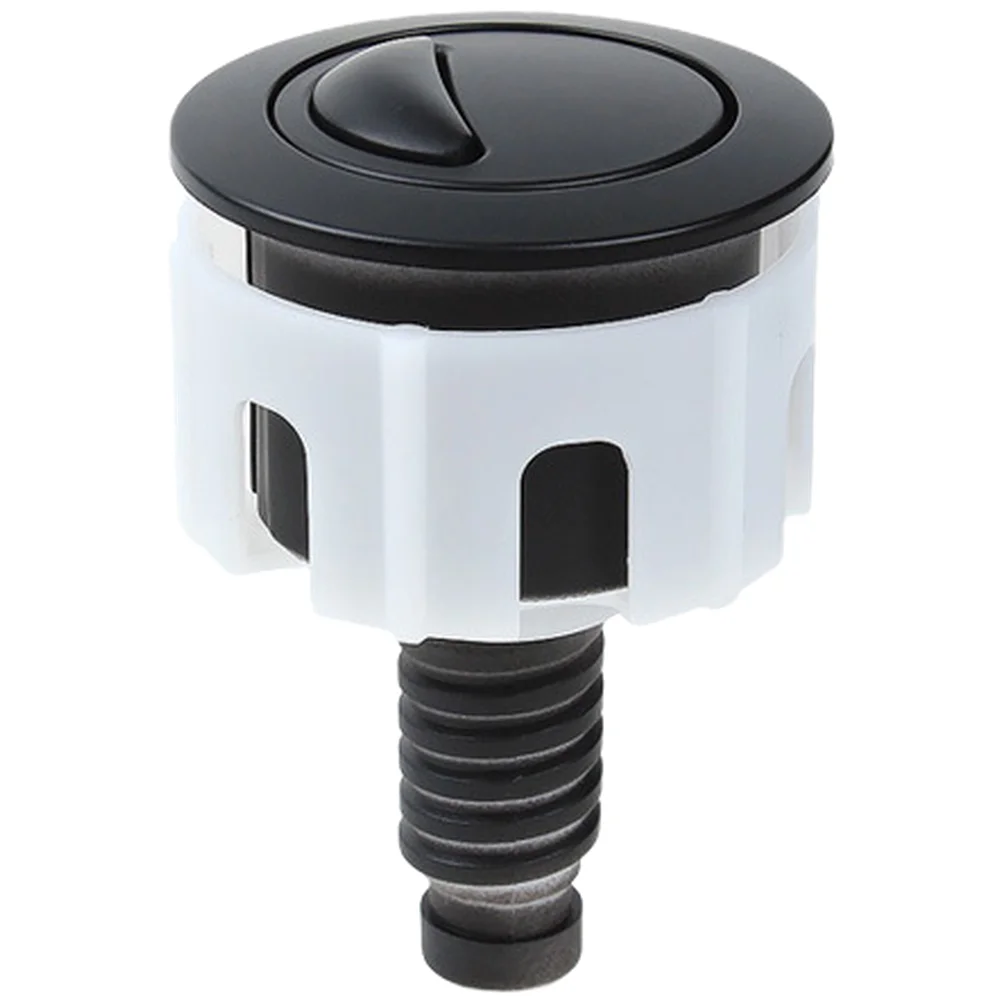 1pc 38mm Dual Flush Toilet Button ABS Chrome Plated Push Switch Water Tank-Cover Replacement Flow Control Flush Button Parts