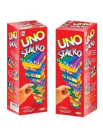 UNO Stacko Card Board Games Family Entertainment Party Early Education Puzzle Stackoed Blocks Toys Playing Cards Chrstmas Gifts