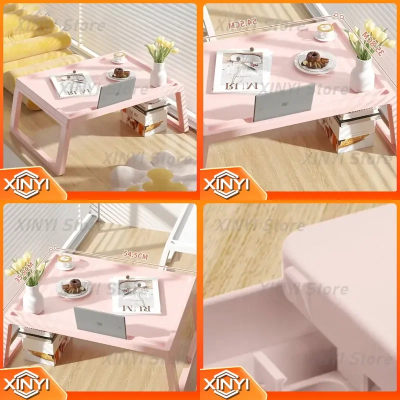 Tatami Wooden Small Table for Tea Table Japanese Household Balcony Bay Aesthetic Basse Home Furniture