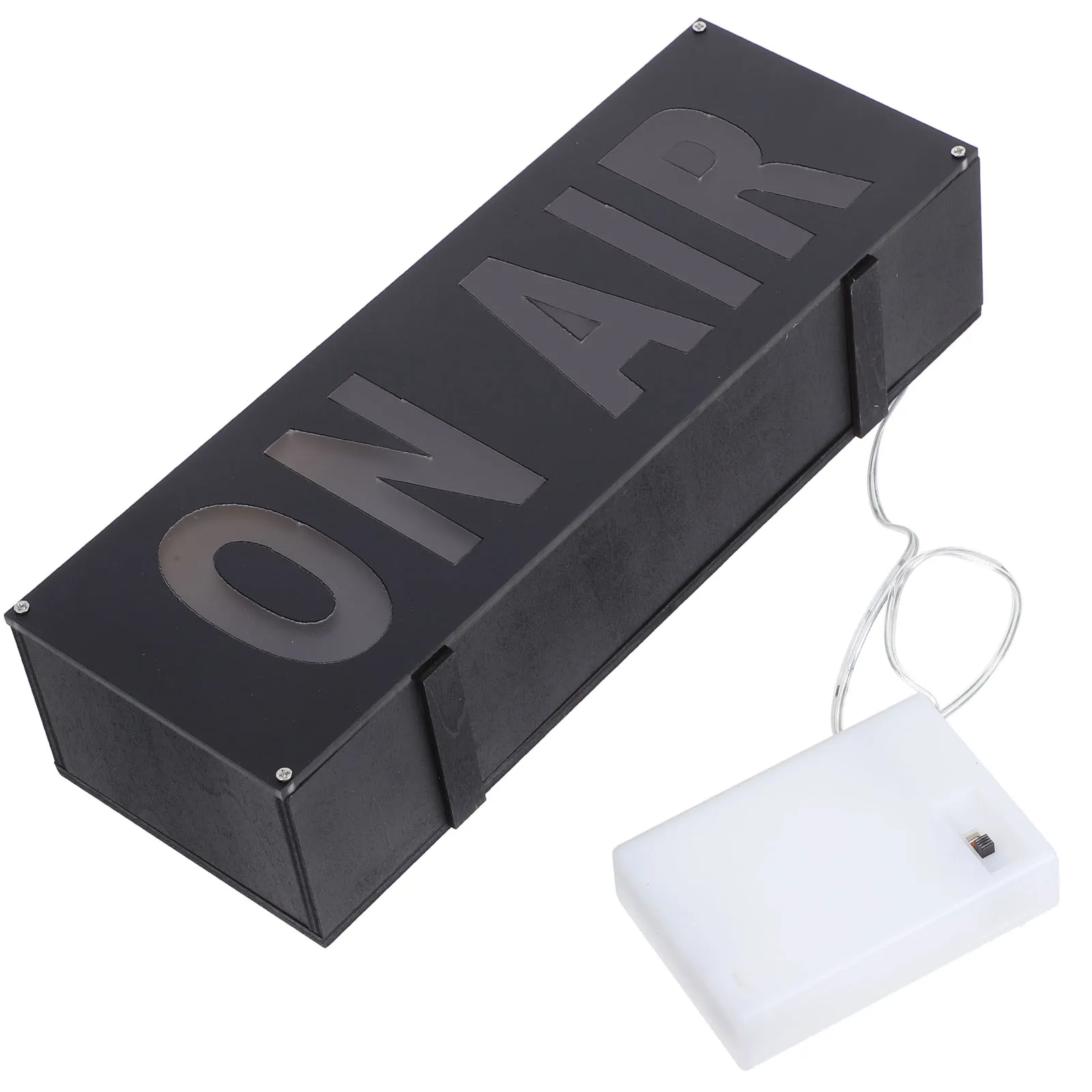 

Wooden Plastic Warning Sign Light LED No Glare Flicker Safe Eyes Compact Size Studio Recording Broadcast On Air Office Table