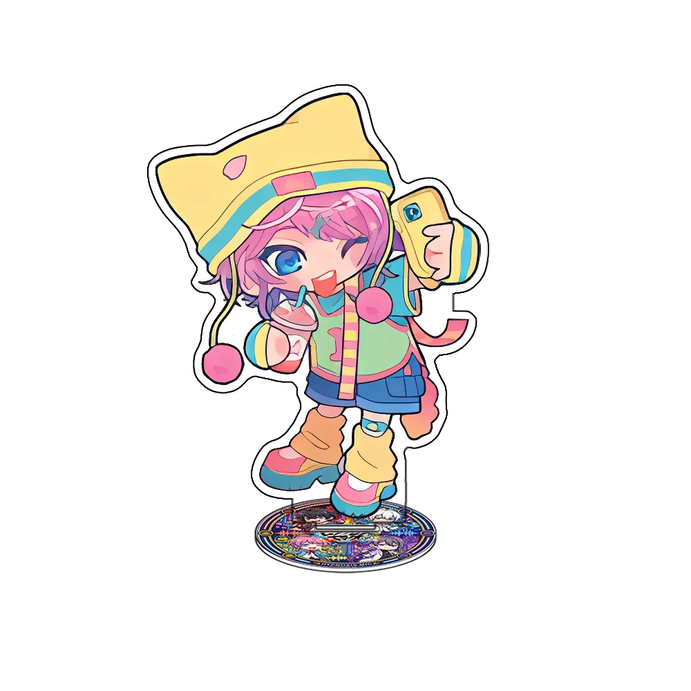 Hypnosis Mic: Division Rap Battle Aohitsugi Samatoki Amemura Ramuda 10CM Cute Anime Acrylic Stand Keychain Desk Decor Fans Gift