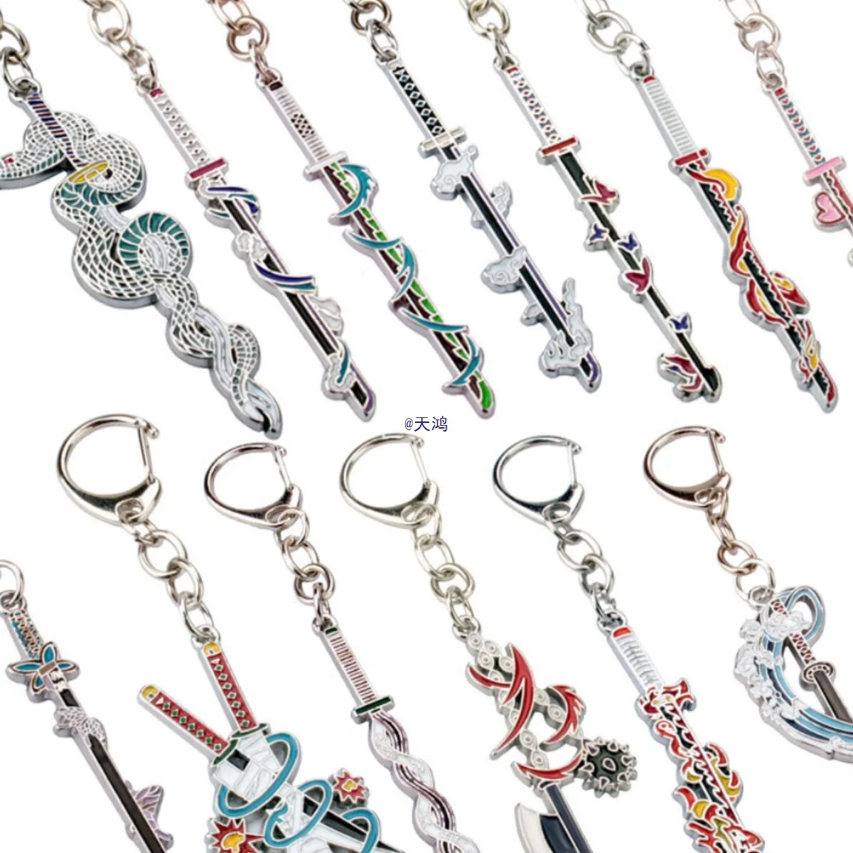 

Demon Slayer аниме брелок бабочка нож колонна аксессуар кулон Kimetsu no Yaiba косплей подарок для фанатов коллекция ювелирных изделий