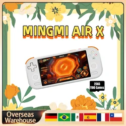 MANGMI AIR X Rero Handheld Game Console Android14 Qualcomm Snapdragon 662 5.5'' Touchscreen Fast Charging Active Cooling Gift