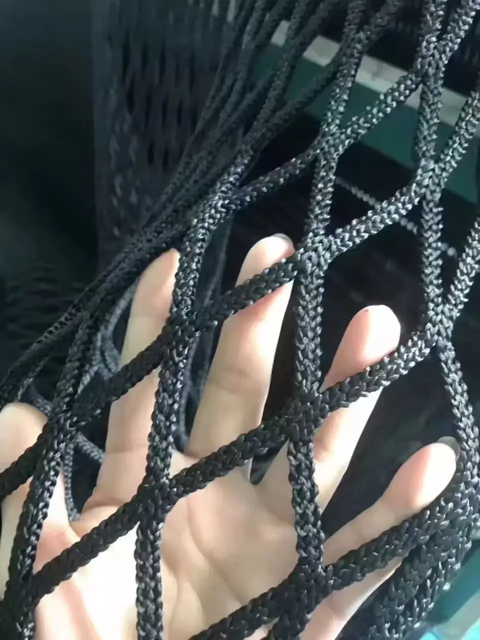 شبكة بضائع للتسلق للأطفال، شبكة أمان للعب في الهواء الطلق، دورة عقبة للأطفال، طبقات مزدوجة، شبكة أمان في الفناء الخلفي #6