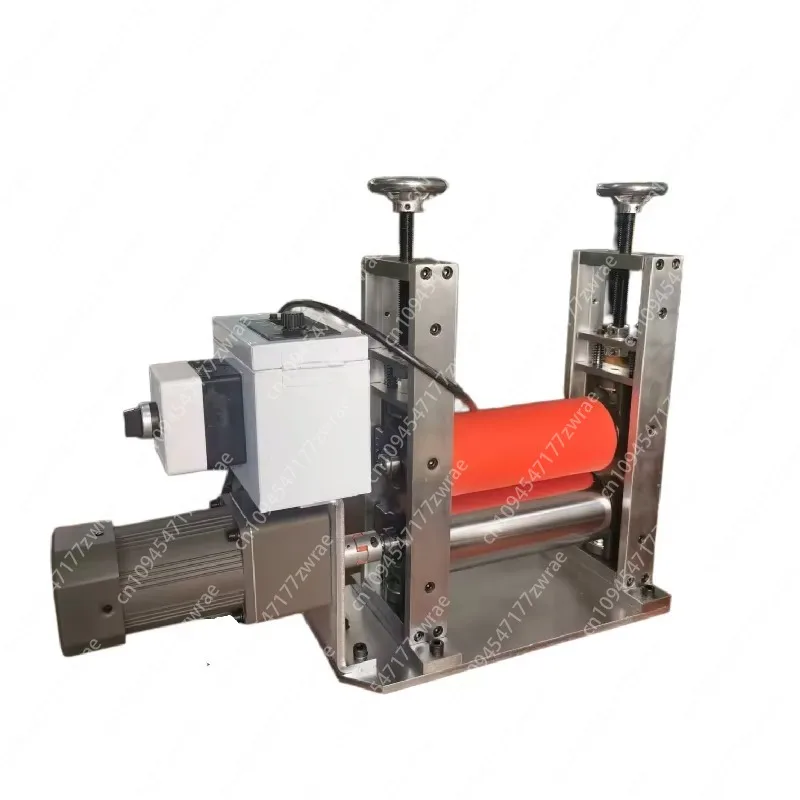 The Manufacturer Supplies a Motorized Rubber Roller Drum with 220V Power That Can Be Pulled in Both Forward Reverse