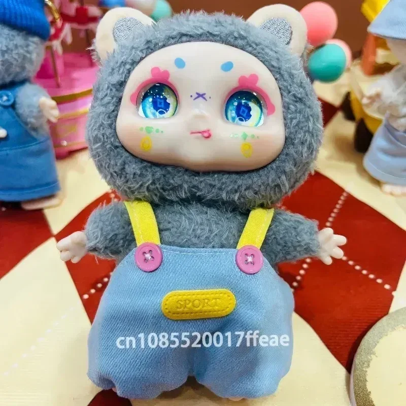 Kimmon Mimon Esmalte Série Blind Box para Crianças, Boneca de Pelúcia Kawaii, Pingente Mochila, Caixa Misteriosa, Bonita Figura Anime, Presentes Surpresa, Brinquedos