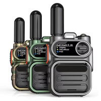 Poc 4g Lte with Uhf Emergency Call Mini Portable Sim Card Radio Global PTT World Internet Walkie Talkie Satellite Mobile Phone
