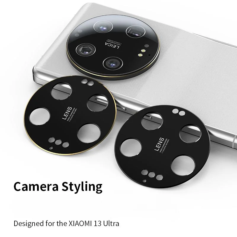 Rear Camera Lens Cover Case for Xiaomi 13 Ultra Back Aluminum Alloy Metal Camera Protector Lens Ring Film For Mi 13 Ultra Mi13U