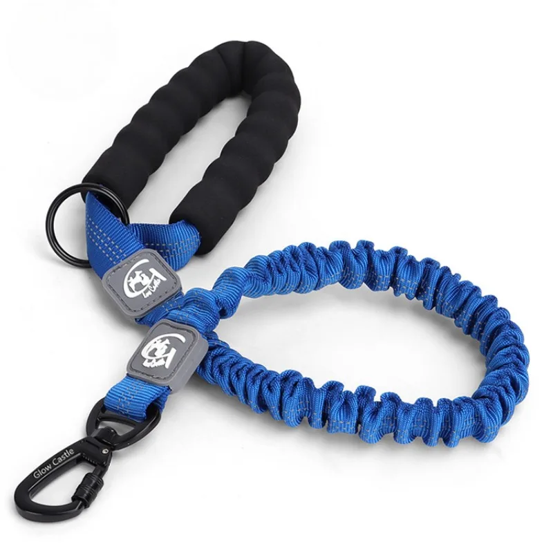 Pet products Telescopic lead rope Multi-size optional zinc alloy hiking hook elastic lead rope