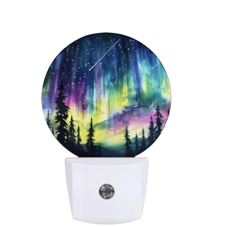 Night Light, Plug-in Night Lights with Dusk-to-Dawn Sensor for Bedroom Bathroom and Living Room Sleep Friendly lamp