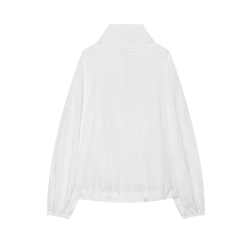 Women's Jacket 2026 New Blue Summer Sunscreen Lightweight Top Autumn Long Sleeve Jacket for Women Casual Chic Ladies Outerwear