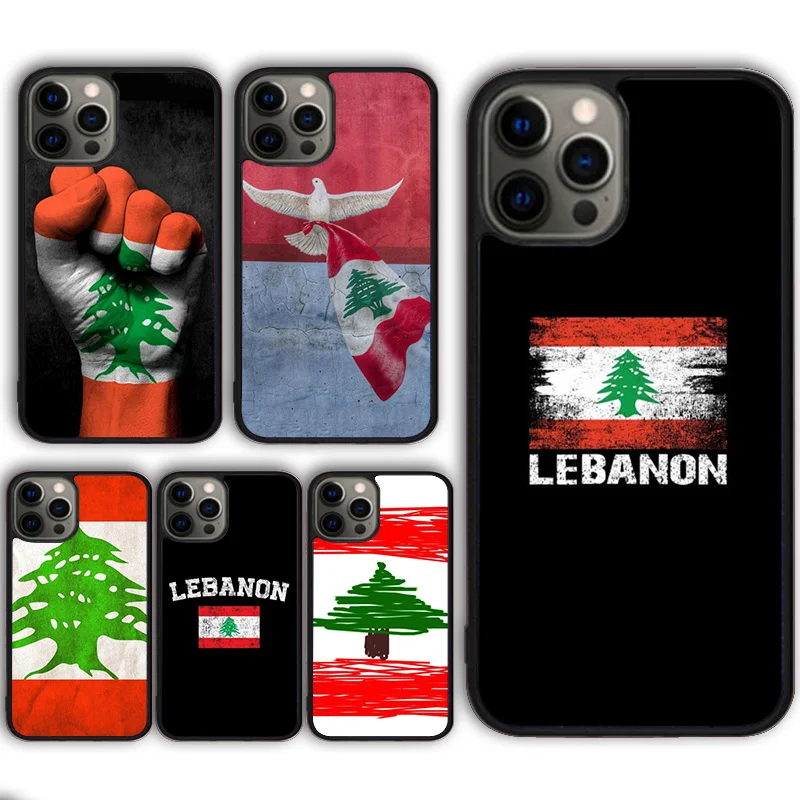 Lebanese Lebanon Flag Phone Case Cover for iPhone 16 15 SE2020 13 14 11 12 Mini Pro Max 6 7 8 Plus  coque fundas Shell