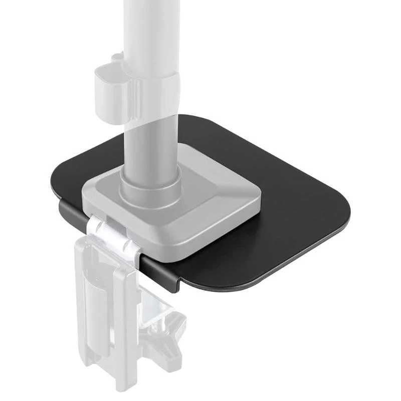 Mount Reinforcement Plate For Fragile Tabletops Steel Bracket Plate Fits Most Stand C-Clamp Installation