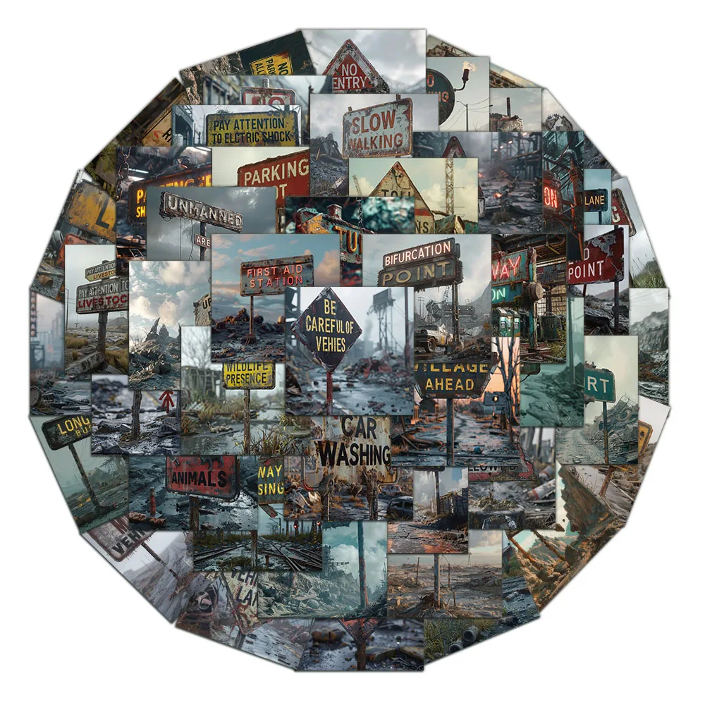 50PCS Revelation Minimalist Ins Style Niche Phone Case Notebook Waterproof Stickers