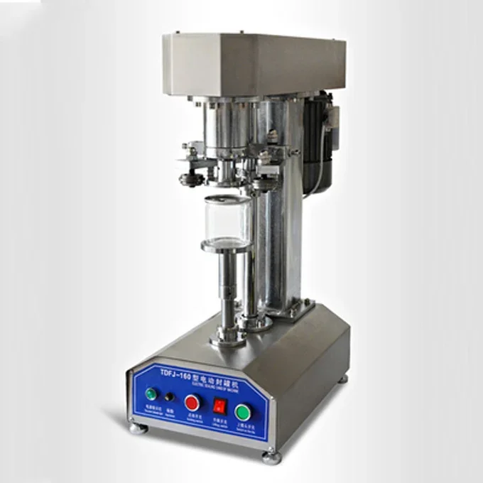 Semi Automatic tin can seamer machine  for aluminum beer can