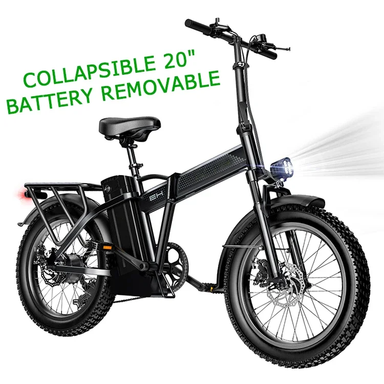 Competitive Price 7 Speeds Fat Tire Family Folding Electric Bicycle Lithium Battery 500w Motor E Bike Bicycle