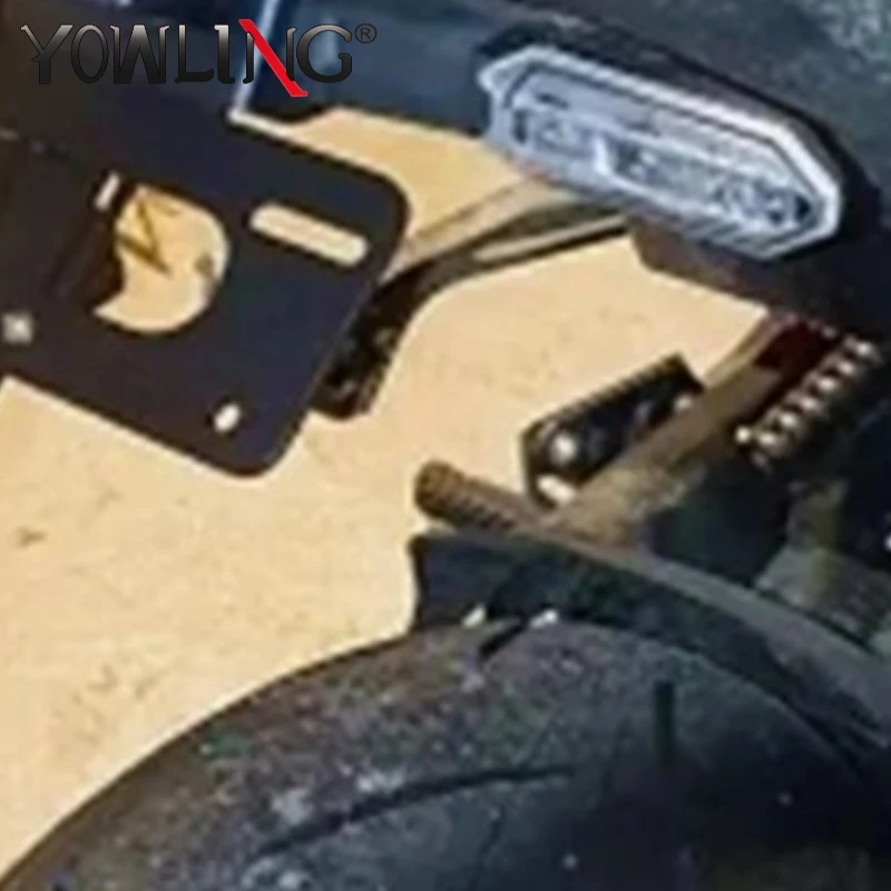 

Universal Motorcycle FOR DUCATI HYPERMOTARD 1100 EVO SP 796 821 SP 939 939SP 950 License Plate Holder Extend Tail Reflector