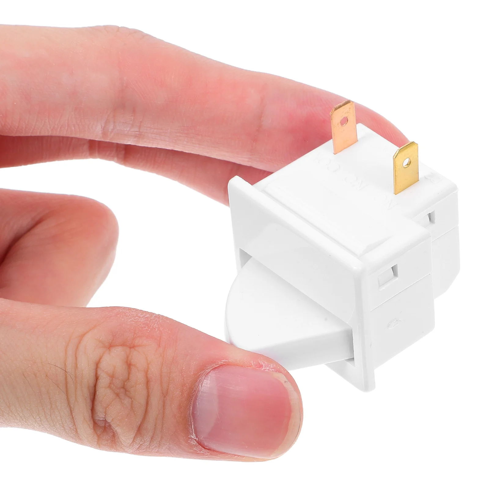 

2pcs Refrigerator Light Switch Replacement 2-Pin Fridge Door Control Easy Install Compatible With Most Models Fridge Light
