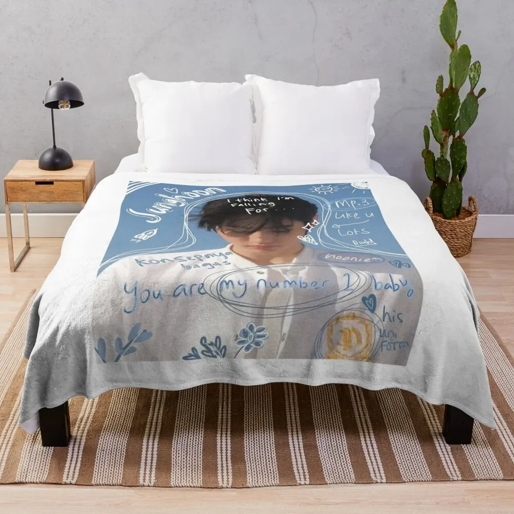 

sunghoon Throw Blanket Fuzzy Plush Throw Blanket for Sofa Chair