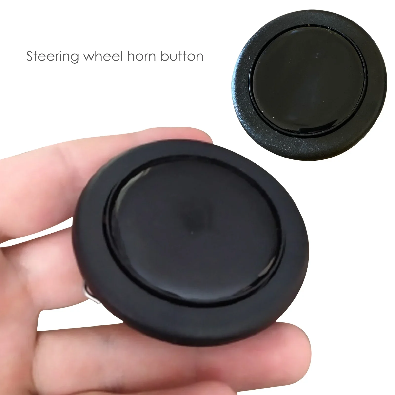 1pcs Universal Modified Car Styling Racing Car Steering Wheel Horn Button Speaker Control Cover High Quality For Most Of Car