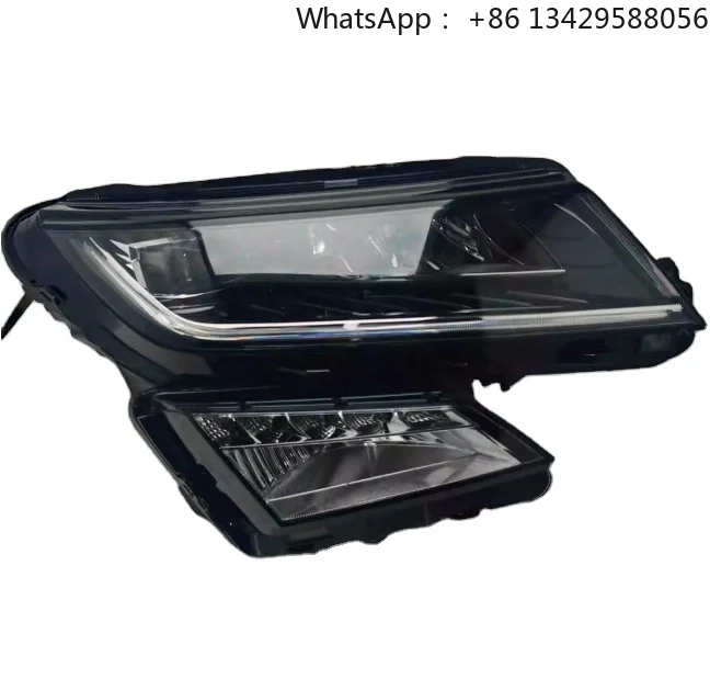 

For Skoda Kodiaq LED Headlight Assembly Original Factory Second-Hand Disassembled Parts for Octavia Superb Komik Karoq Yadi
