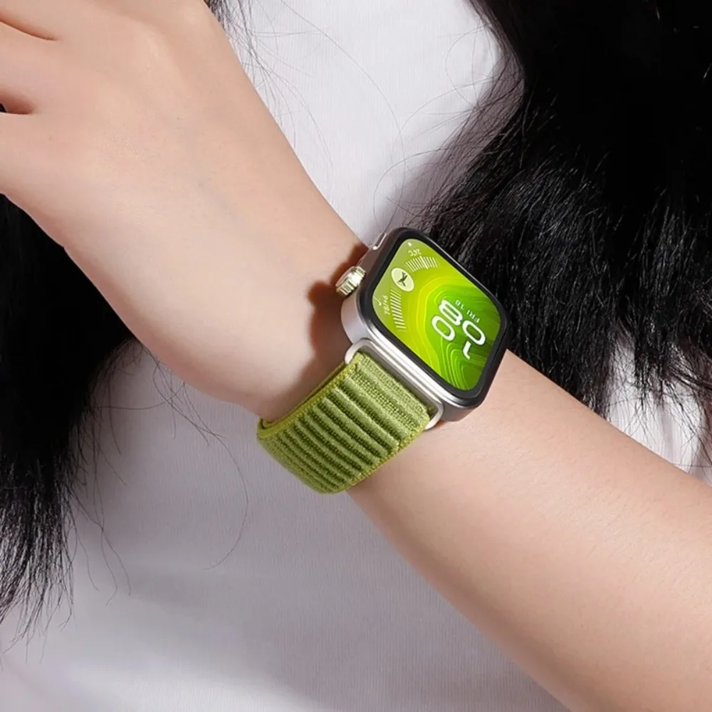 New 1:1 QuickLink Watch Strap for Watch Fit 4 Elastic Nylon Replacement Strap Replacement Loop Strap Gift