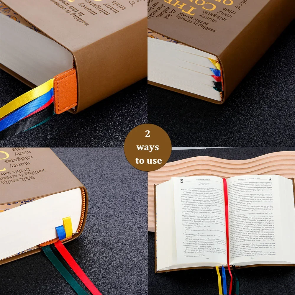 Leather Bible Colorful Ribbon Bookmarks Christian Faith Gift Engraved All Things are Possible Godmother Religious Baptism Gifts