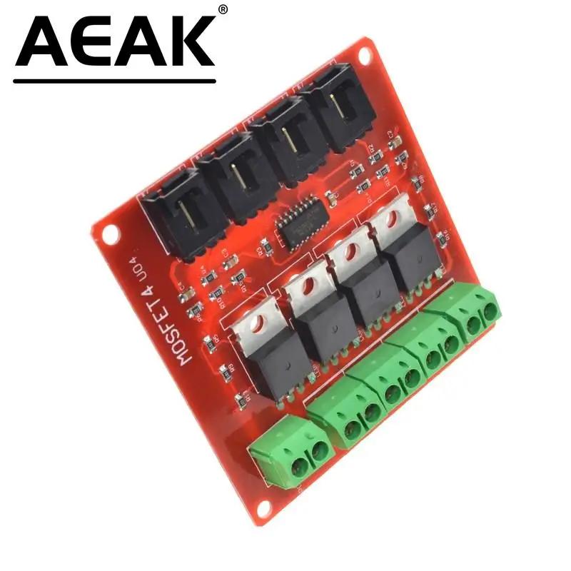 1pcs Four Channel 4 Route MOSFET Button IRF540 V4.0+ MOSFET Switch Module For Arduino